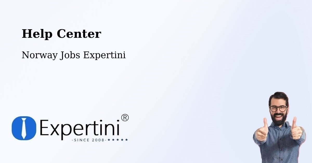 Help Center - Norway Jobs Expertini